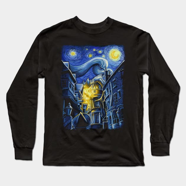 Starry Alley Long Sleeve T-Shirt by BER